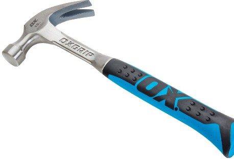 OX HAMMER 12 CLAW BAR OXGRIP HANDLE