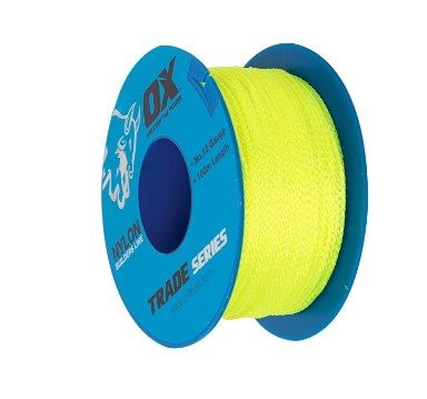 OX BUILDERS LINE TRADE 8# 100M LIME