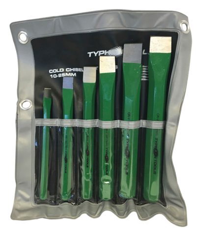 TYPHOON COLD CHISEL SET 6 PCE