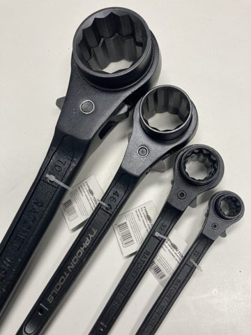 TYPHOON SOCKET RATCHET PODGER BAR SPANNER 32MM X 36MM