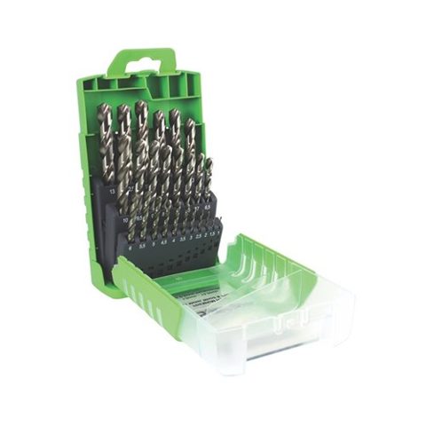 DRILL BIT SET BRISTOL TOOL WORKS 25 PCE METRIC
