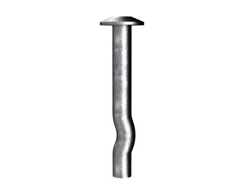 SPIKE MUSHROOM HEAD GALVANISED 6.5 X 63MM