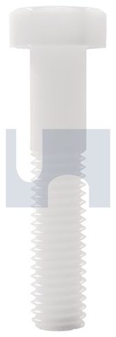 NYLON HEX BOLT M8 X 30