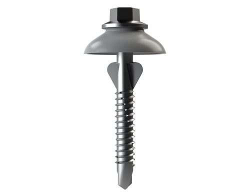 SCREW SD FIBREGLASS CL4 12 - 14 X 65 32MM DOME WASHER