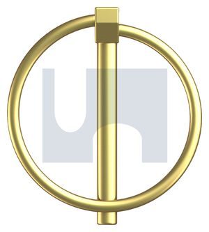 LYNCH PIN & RING 6.0MM X 56MM STAINLESS STEEL 316