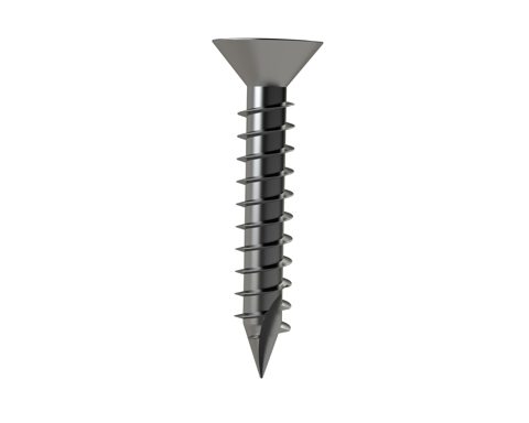SCREW T17 CSK S/S 304 TRIM HEAD 8-9X50 SQUARE DRIVE BLACK