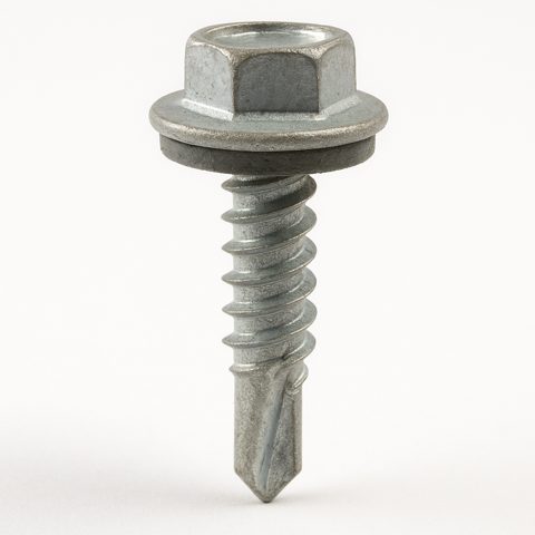 SCREW VORTEX  6.2-14X65 HEX CL4 POLYCARB SEAL