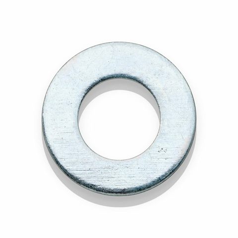 WASHER FLAT RND ZINC 12MM [1/2] WASCA