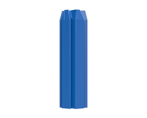 WALL PLUG PVC BLUE 50MM
