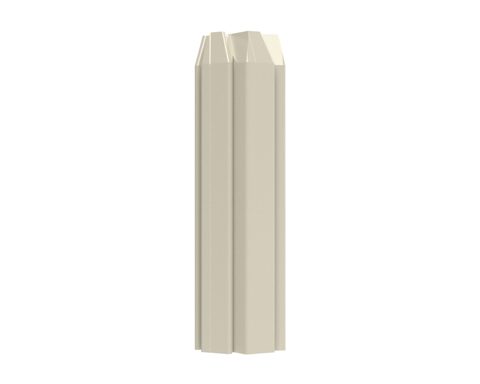 WALL PLUG PVC WHITE 25MM